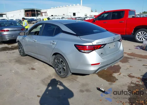 2021 Nissan Sentra Sv Xtronic Cvt z USA, uszkodzony, nr VIN 3N1AB8CV5MY254242